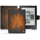 Housse cuir Kobo Aura H2O - Marron Patine