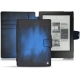 Housse cuir Kobo Aura H2O - Bleu Patine