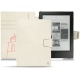 Custodia in pelle Kobo Aura H2O - Blanc escumo