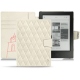 Housse cuir Kobo Aura H2O - Blanc escumo - Couture