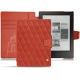Housse cuir Kobo Aura H2O - Arange clouquié - Couture