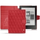 Funda de piel Kobo Aura H2O - Rouge troupelenc - Couture