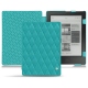Kobo Aura H2O leather case - Bleu fluo - Couture