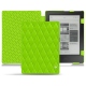 Housse cuir Kobo Aura H2O - Vert fluo - Couture