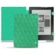 Housse cuir Kobo Aura H2O - Menthe vintage - Couture