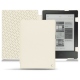 Custodia in pelle Kobo Aura H2O - Blanc (  Nappa - White ) 