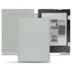 Lederschutzhülle Kobo Aura H2O - Gris ( Nappa - Pantone W428C ) 