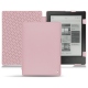 Housse cuir Kobo Aura H2O - Rose ( Nappa - Pantone 2365C ) 