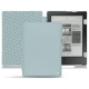 硬质真皮保护套 Kobo Aura H2O - Bleu ciel ( Nappa - Pantone 277C ) 