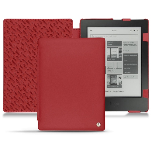 Funda de piel Kobo Aura H2ORouge ( Nappa - Pantone #d50032 ) 