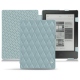 Lederschutzhülle Kobo Aura H2O - Bleu ciel - Couture ( Nappa - Pantone 277C ) 
