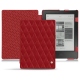 Kobo Aura H2O leather case - Rouge - Couture ( Nappa - Pantone 199C ) 
