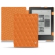 Housse cuir Kobo Aura H2O - Orange - Couture ( Nappa - Pantone 1495U ) 