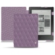 Housse cuir Kobo Aura H2O - Lilas - Couture ( Nappa - Pantone 2645U ) 