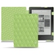 Housse cuir Kobo Aura H2O - Vert olive - Couture ( Nappa - Pantone 578U ) 
