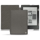 Housse cuir Kobo Aura H2O - Anthracite ( Pantone 424C ) 