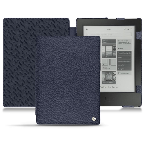 Housse cuir Kobo Aura H2OCobalt ( Pantone #2b253f ) 