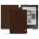 Funda de piel Kobo Aura H2O - Châtaigne - Couture ( Pantone 476C ) 
