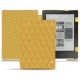 Housse cuir Kobo Aura H2O - Mimosa - Couture ( Pantone 141C ) 