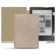 Custodia in pelle Kobo Aura H2O - Taupe vintage ( Pantone 7530C ) 