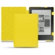 Housse cuir Kobo Aura H2O - Jaune fluo