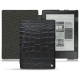 Funda de piel Kobo Aura H2O - Crocodile nero
