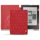 Lederschutzhülle Kobo Aura H2O - Rouge troupelenc - Couture