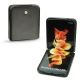 レザーケース Samsung Galaxy Z Flip3 - Noir ( Nappa - Black ) 
