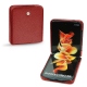 Capa em pele Samsung Galaxy Z Flip3 - Tomate ( Pantone 187C ) 
