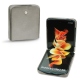 Coque cuir Samsung Galaxy Z Flip3 - Acier vintage ( Pantone 403C ) 