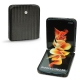 Custodia in pelle Samsung Galaxy Z Flip3 - Abaca nero