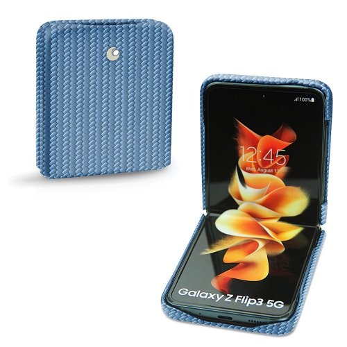Luxury case for Samsung Galaxy Z Flip3Abaca ishia ( Pantone #395775 ) 