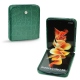 Capa em pele Samsung Galaxy Z Flip3 - Crocodile pino