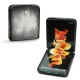 Coque cuir Samsung Galaxy Z Flip3 - Gris Patine
