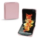 Capa em pele Samsung Galaxy Z Flip3 - Rose PU