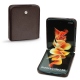 レザーケース Samsung Galaxy Z Flip3 - Marron envoûtant