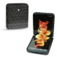 Coque cuir Samsung Galaxy Z Flip3 - Onyx - Couture