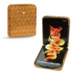 Coque cuir Samsung Galaxy Z Flip3 - Or Maïa - Couture