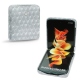 Custodia in pelle Samsung Galaxy Z Flip3 - Platinium - Couture