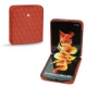 Capa em pele Samsung Galaxy Z Flip3 - Arange clouquié - Couture