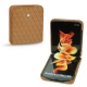 Lederschutzhülle Samsung Galaxy Z Flip3 - Castan esparciate - Couture