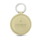 Leather key ring - Beige ( Nappa - Pantone 7502C ) 