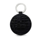 Porta-chaves em couro - Crocodile nero