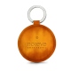 Leather key ring - Orange Patine