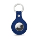 Porte-clés AirTag - Bleu océan ( Nappa - Pantone 293C ) 