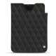 Pochette cuir Apple iPad mini 6 - Noir - Couture ( Nappa - Black ) 