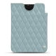 Lederschutzhülle Apple iPad mini 6 - Bleu ciel - Couture ( Nappa - Pantone 277C ) 