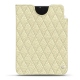 Funda de piel Apple iPad mini 6 - Ivoire - Couture ( Sleek P C12 - White ) 