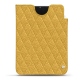 Pochette cuir Apple iPad mini 6 - Mimosa - Couture ( Pantone 141C ) 
