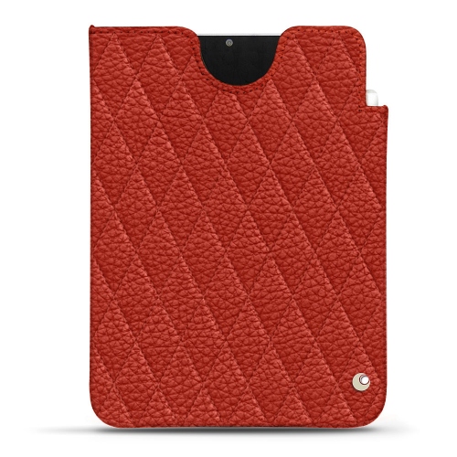  Apple iPad mini 6 용 가죽 슬리브Papaye - Couture ( Pantone #b54317 ) 